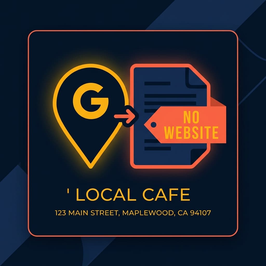 Google Maps no-website proof